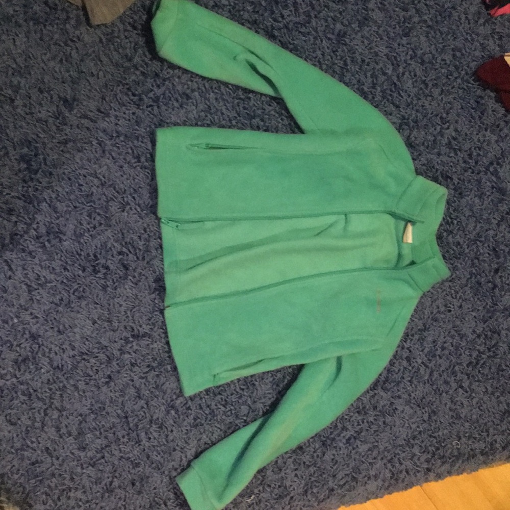 Teal nice quality Columbia sweatshirt